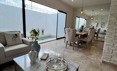 VENTA DE CASA NUEVA CANCUN ARBOLADA LA CEIBA