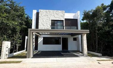 VENTA DE CASA NUEVA CANCUN  AQUA RESIDENCIAL