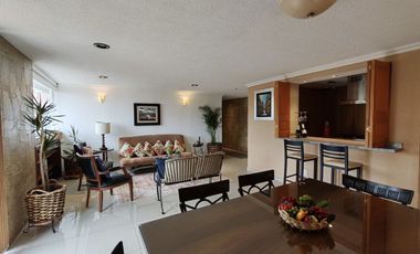 Se Renta Depto. Amueblado en Circuito Novelistas, Cd. Satélite, Edo. de México