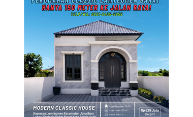 Dijual Rumah Classic di Lamteumen Barat Dibelakang Polantas - Hanya 150 Meter ke Jalan Raya!