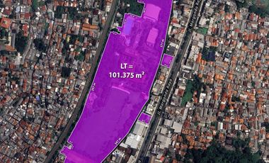 HOTEL LUAS dgn lapangan golf di AREA PREMIUM KOMERSIAL, MARGONDA RAYA, DEPOK