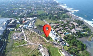 Tanah Pantai Lima Pemandangan Sawah Pererenan Bali