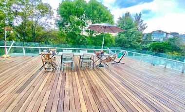 HERMOSO PENTHOUSE EN RENTA EN POLANCO CON TERRAZA PRIVADA