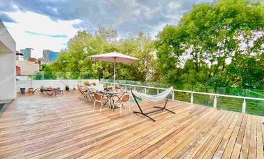 HERMOSO PENTHOUSE EN RENTA EN POLANCO CON TERRAZA PRIVADA