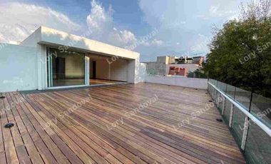 HERMOSO PENTHOUSE EN RENTA EN POLANCO CON TERRAZA PRIVADA