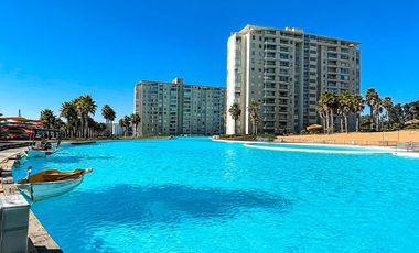 Departamento Amoblado Arriendo Algarrobo Condominio Piscina