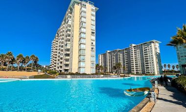 Departamento Amoblado Arriendo Algarrobo Condominio Piscina