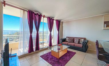 Departamento Amoblado Arriendo Algarrobo Condominio Piscina