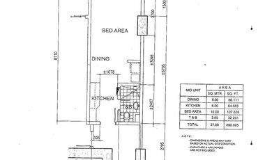 Affordable Studio Condo for Rent La Verti Residences Taft Avenue Pasay City