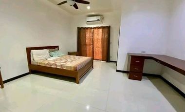 Rent a lovely three-bedroom apartment that is fully furnished.  with a shared pool close to Korean Town