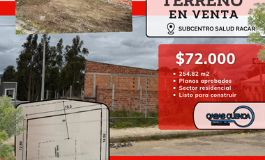 Lote Esquinero con Planos Aprobados Listo para Construie