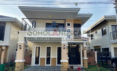 READY FOR OCCUPANCY HOUSE & LOT FOR SALE LOCATED IN CHATEAU DE PAZ SUBDIVISION, SONGCULAN, DAUIS, PANGLAO ISLAND, BOHOL