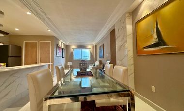 Acogedor departamento totalmente amueblado en Palma del Sol en el corazón de Cancún
