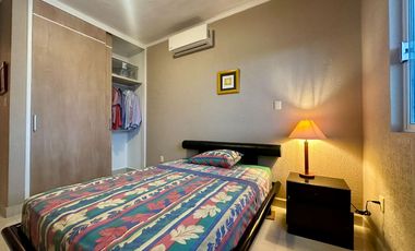 Acogedor departamento totalmente amueblado en Palma del Sol en el corazón de Cancún