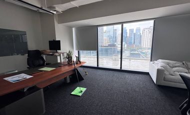 Office Space for Lease Rent 290 sqm Fitted Ready to Move-in BGC Taguig City