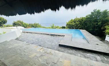 LUXURY EUROPEAN HOUSE SEAFRONT PROPERTY FOR SALE WITH SWIMMING POOL IN PANGLAO ISLAND OF BOHOL