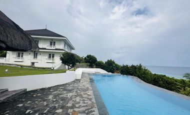 LUXURY EUROPEAN HOUSE SEAFRONT PROPERTY FOR SALE WITH SWIMMING POOL IN PANGLAO ISLAND OF BOHOL