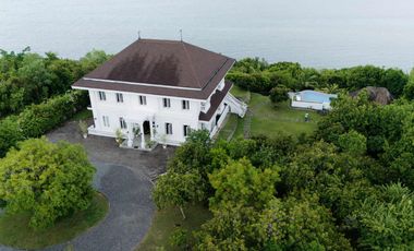 LUXURY EUROPEAN HOUSE SEAFRONT PROPERTY FOR SALE WITH SWIMMING POOL IN PANGLAO ISLAND OF BOHOL
