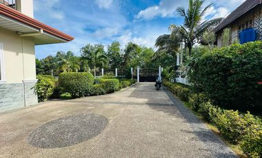 HOUSE AND LOT WITH SWIMMING POOL FOR SALE SEAVIEW IN PANGLAO ISLAND OF BOHOL