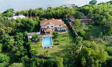 HOUSE AND LOT WITH SWIMMING POOL FOR SALE SEAVIEW IN PANGLAO ISLAND OF BOHOL