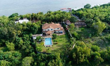 HOUSE AND LOT WITH SWIMMING POOL FOR SALE SEAVIEW IN PANGLAO ISLAND OF BOHOL
