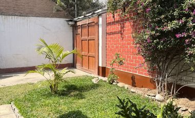 VENTA DE CASA EN CHACLACAYO, EXCELENTE UBICACIÓN