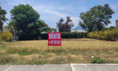 Venta Terreno  Fraccionamiento El Fresno Atlixco Puebla