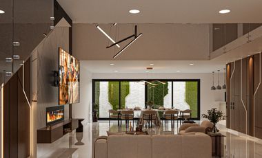 CASA EN VENTA NAOLA 5 EN PARQUE POTOSI DE LOMAS DE ANGELOPOLIS, PUEBLA, MEXICO. CON VISTA A VOLCANES.