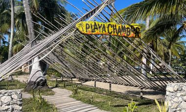 Centro recreativo en venta. Playa Chambor, Miramar, Centla Tabasco.
