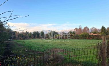 EXCELENTE TERRENO EN AGRADABLE ENTORNO CAMPESTRE CONSOLIDADO