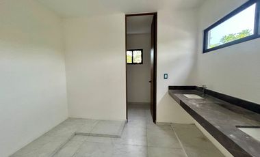 Casa residencial en renta en privada Aire Puro en San Ignacio progreso Yucatán