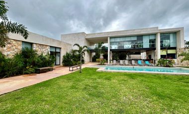 Casa residencial en renta en privada Aire Puro en San Ignacio progreso Yucatán