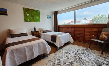 Departamento AMUEBLADO. Renta. 151m, Cd. Satélite, Naucalpan