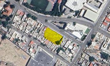 TERRENO GRANDE CALLE SAN LORENZO PARA PROYECTO POR CALZADA ANTONIO NARRO
