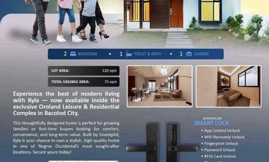 FOR SALE 2-BR  HOUSE AND LOT IN OROLAND BACOLOD CITY