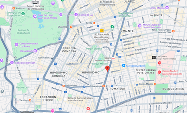 ¡EDIFICIO EN VENTA DE CON GRAN PLUSVALIA, FRENTE A METROBUS CAMPECHE! - Av. Insurgentes Sur 389, Hipódromo Condesa, Cuauhtémoc, 06100 Ciudad de México