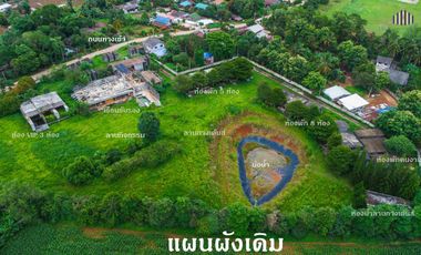 Resort for Sale in Khao Kho, Phetchabun On over 12 rai of titled land with panoramic windmill views, complete with existing structures and a valid hot
