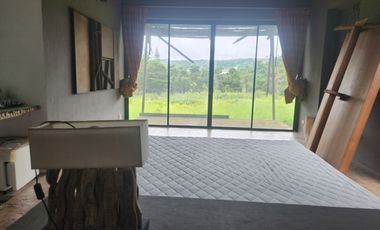 Resort for Sale in Khao Kho, Phetchabun On over 12 rai of titled land with panoramic windmill views, complete with existing structures and a valid hot