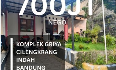 RUMAH MINIMALIS MURAH DALAM KOMPLEK DI CILENGKRANG INDAH BANDUNG