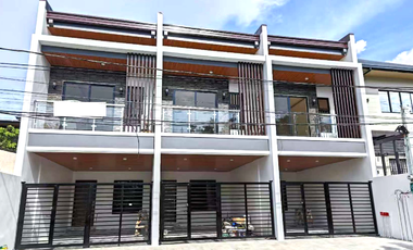 Brand New Townhouse for sale  in Tandang Sora Quezon City   FLOOD FREE LOCATION