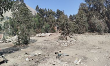 VENTA DE TERRENO EN RICARDO PALMA, CHOSICA