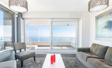 Departamento 3D2B con vista al mar, Costa de Montemar, Concón