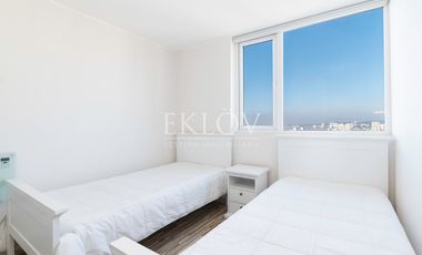 Departamento 3D2B con vista al mar, Costa de Montemar, Concón