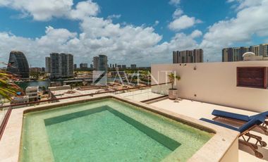 Departamento en Renta, Punta del Mar, Puerto Cancún