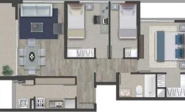 Se arrienda Departamento en NeoKoke, Rancagua  A 669-450-YD-02.22