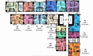 2BR FOR 38sqm Condo Hotel Rent to own Pre selling Located in shaw blvd Mandaluyong near EDSA MRT