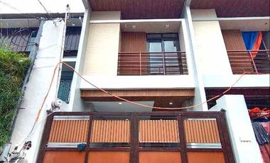 2 Storey with Mezzanine Modern Design Townhouse for sale near Mindanao Avenue Quezon City