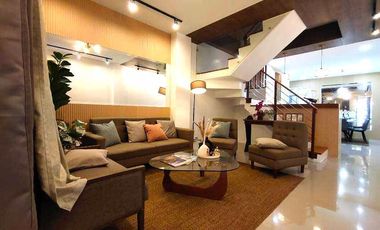 2 Storey with Mezzanine Modern Design Townhouse for sale near Mindanao Avenue Quezon City