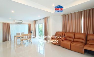 2-storey detached house, 67.4 sq m., The Code Village, Lamphaya, Petchkasem Road, Irrigation Canal Road, Mueang Nakhon Pathom, Nakhon Pathom