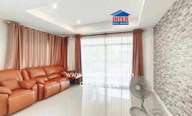 2-storey detached house, 67.4 sq m., The Code Village, Lamphaya, Petchkasem Road, Irrigation Canal Road, Mueang Nakhon Pathom, Nakhon Pathom